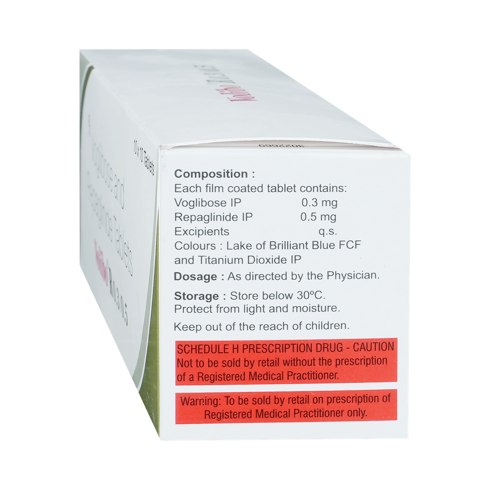 Volibo R 0.5mg/0.3mg Tablet