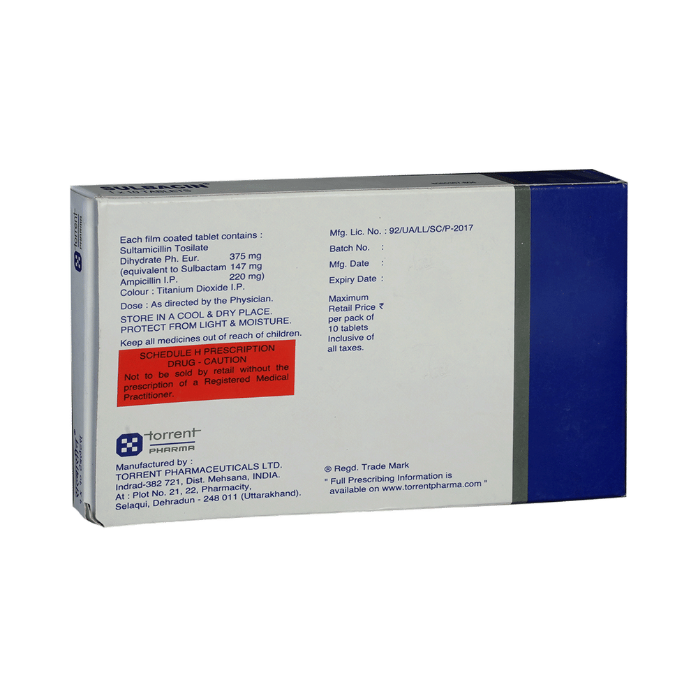 Sulbacin Tablet