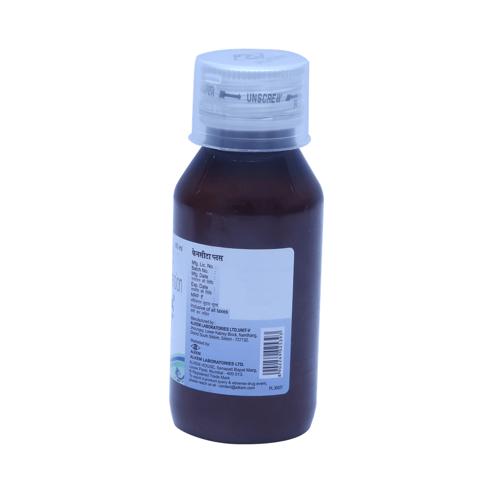 Fenceta Plus 100mg/162.5mg Suspension