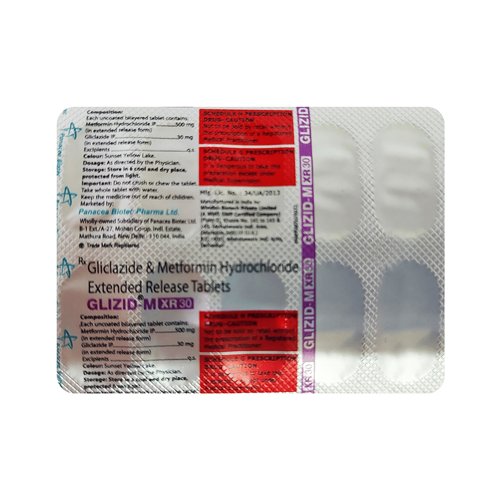 Glizid-M XR 30 Tablet
