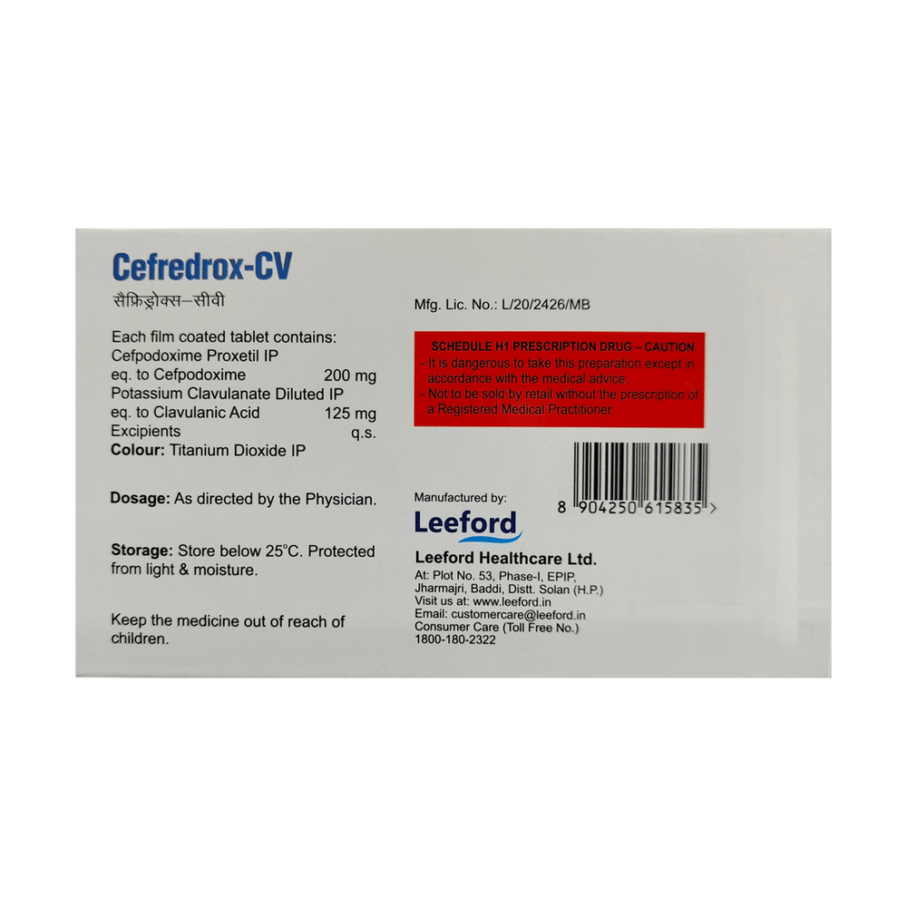 Cefredrox CV Tablet
