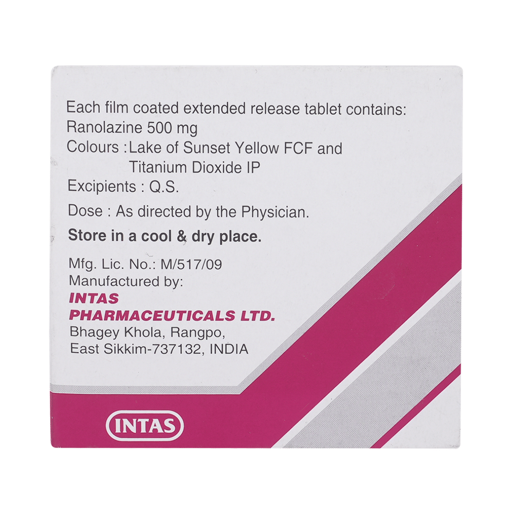 Ranopill 500 Tablet ER