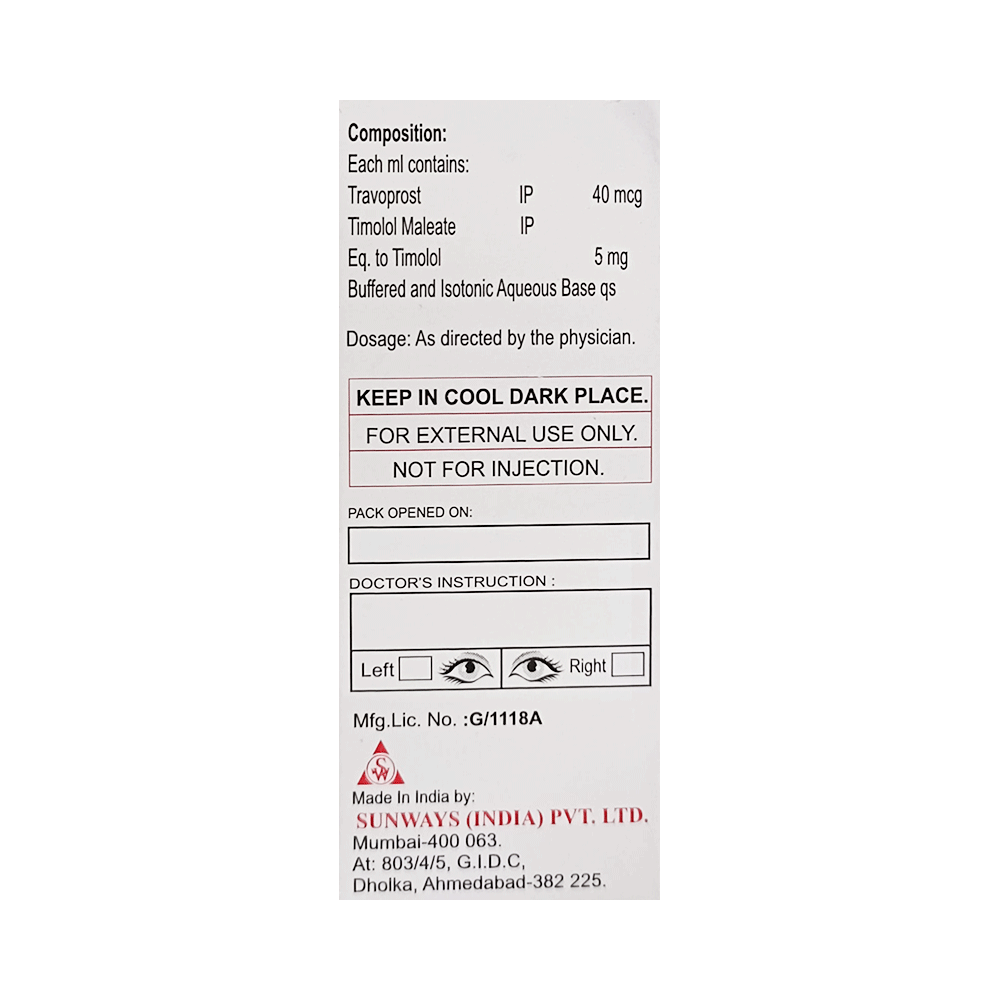 Travosun T Eye Drop