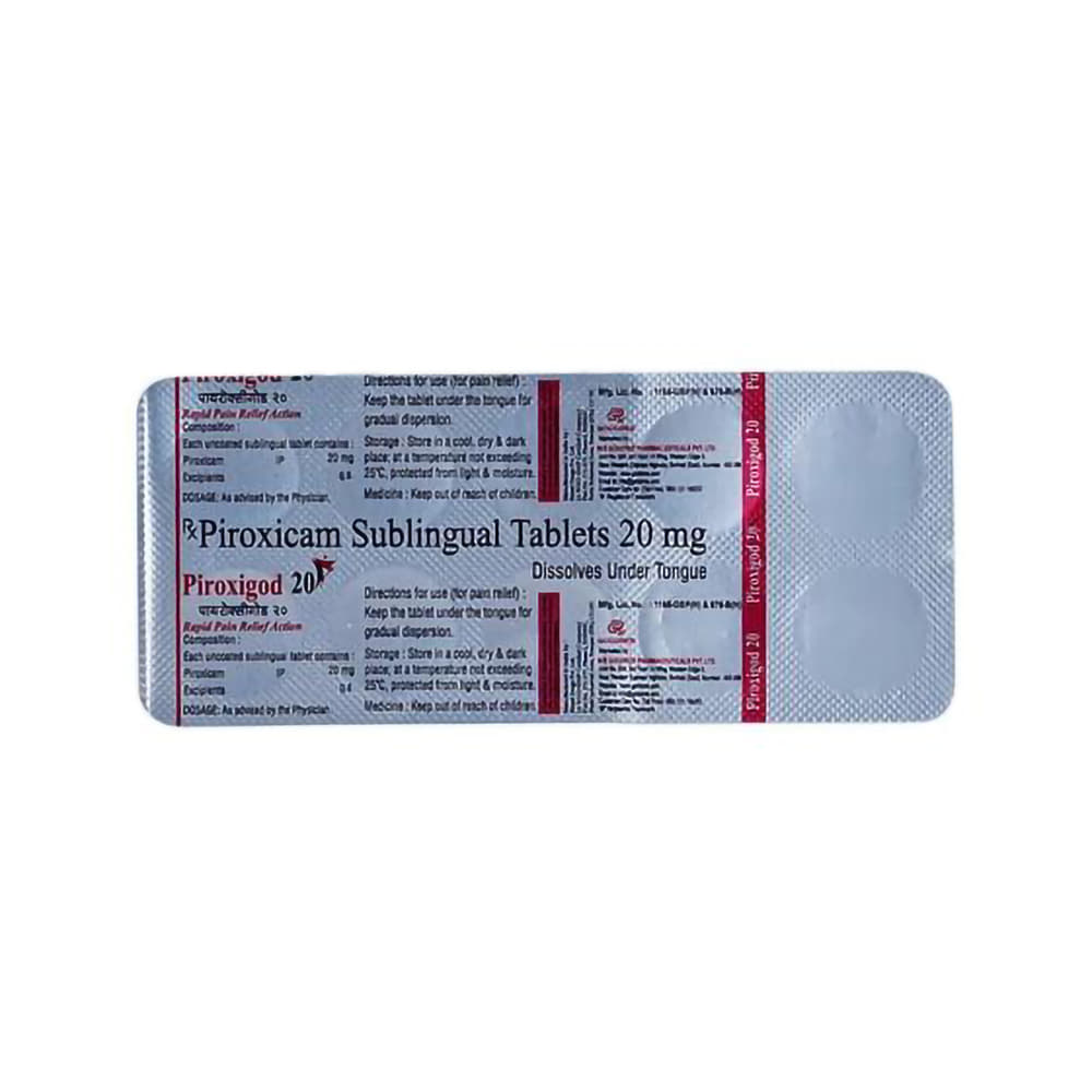 Piroxigod 20mg Tablet