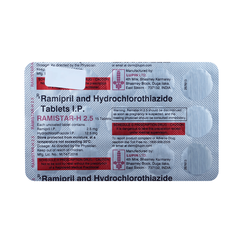 Ramistar-H 2.5  Tablet