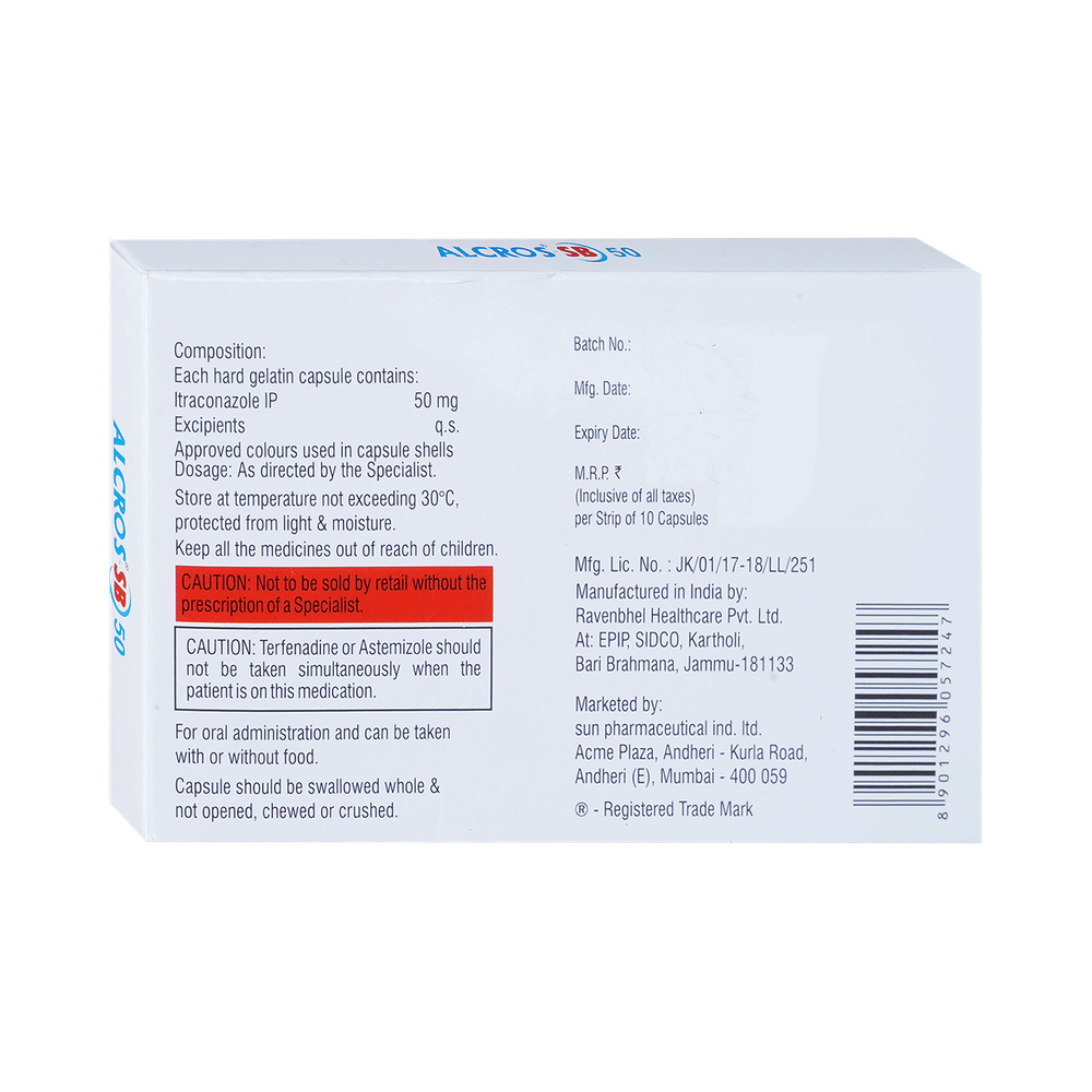 Alcros SB 50 Capsule