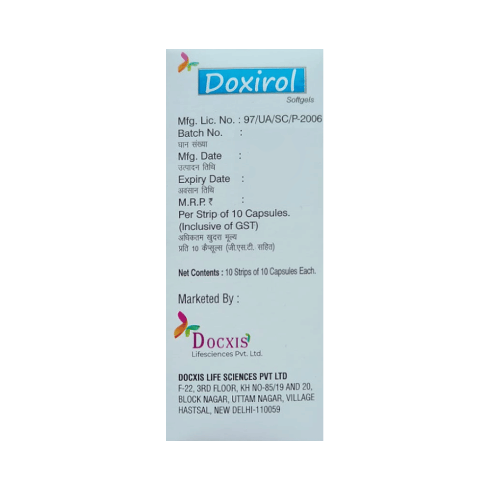Doxirol Softgel Capsule