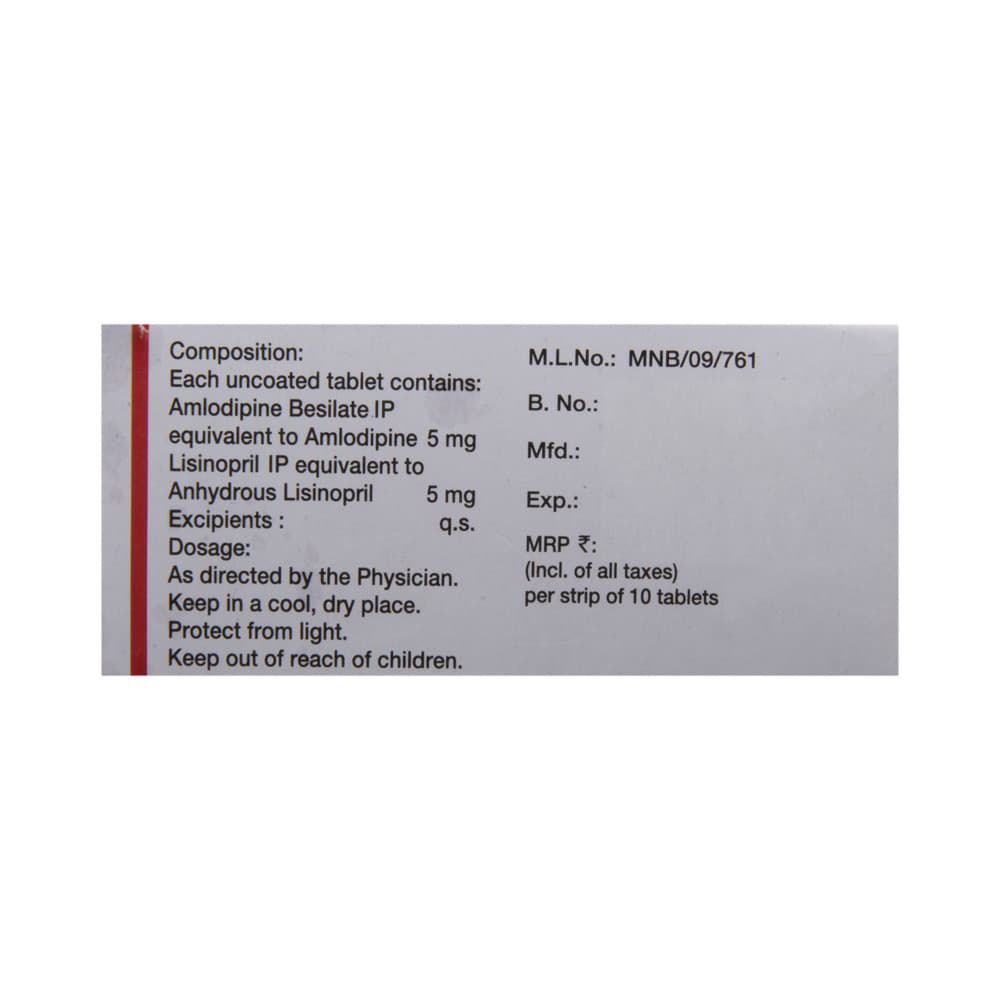 Amlosafe-LS 5/5 Tablet