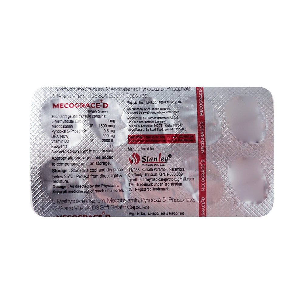 Mecograce-D Softgel Capsule