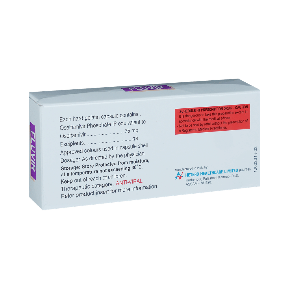 Fluvir 75mg Capsule