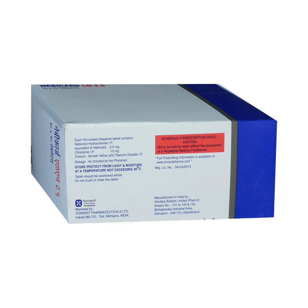 Nebicard LN 2.5 Tablet
