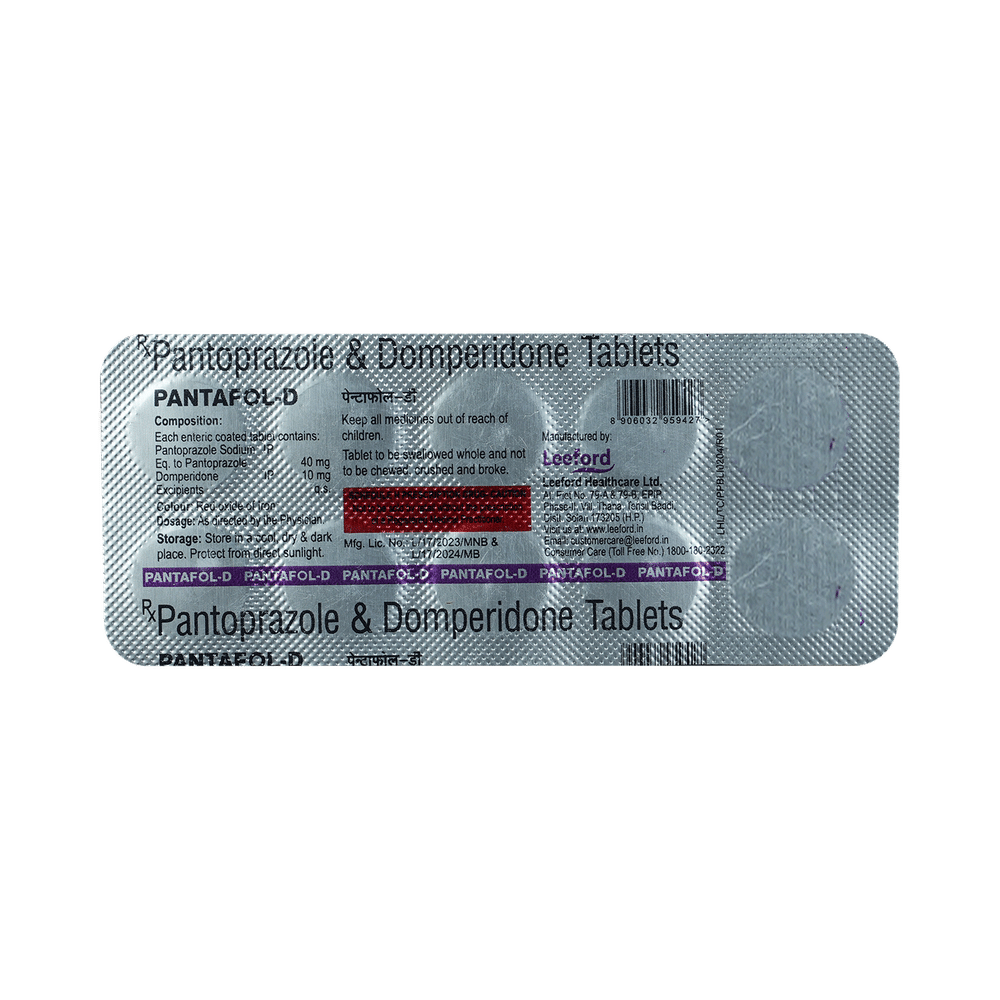Pantafol D Tablet