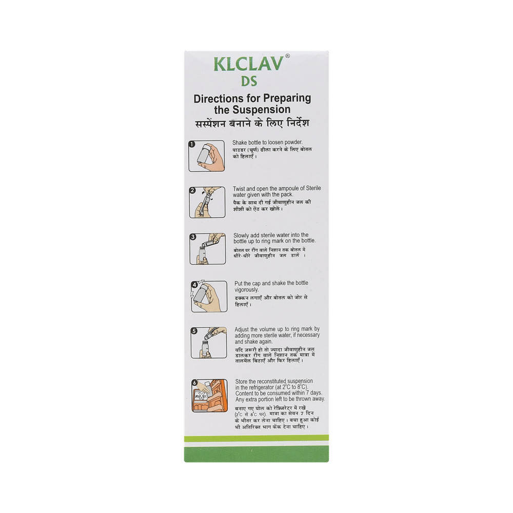 Klclav DS 457mg Oral Suspension