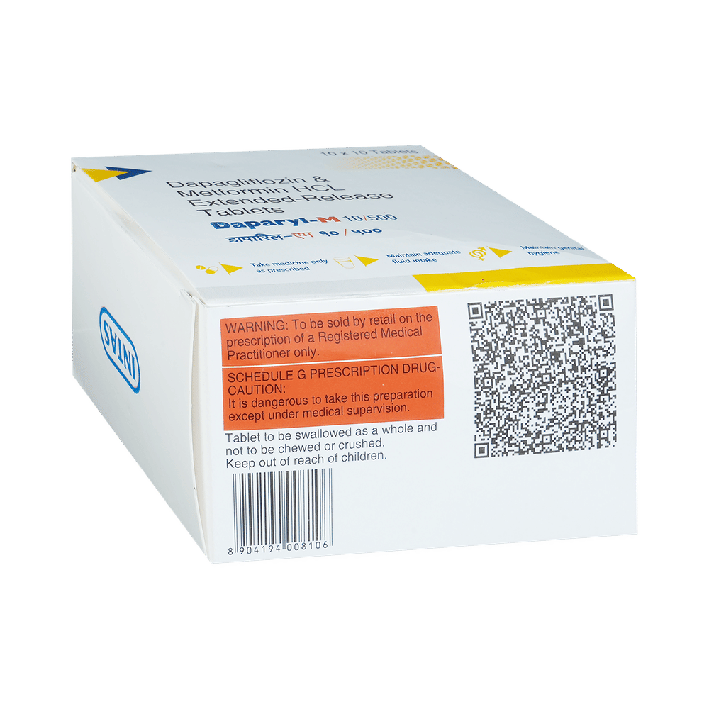 dapaRYL M 10/500 Tablet ER