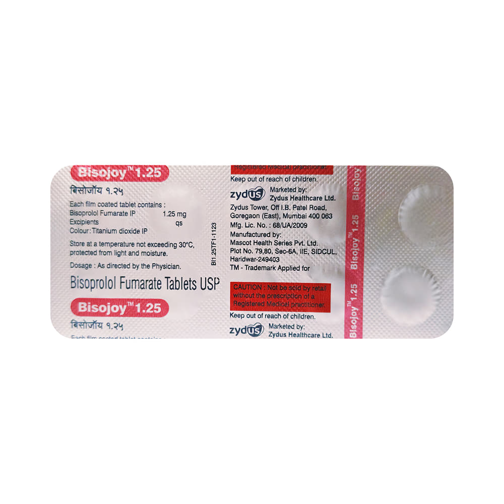 Bisojoy 1.25mg Tablet