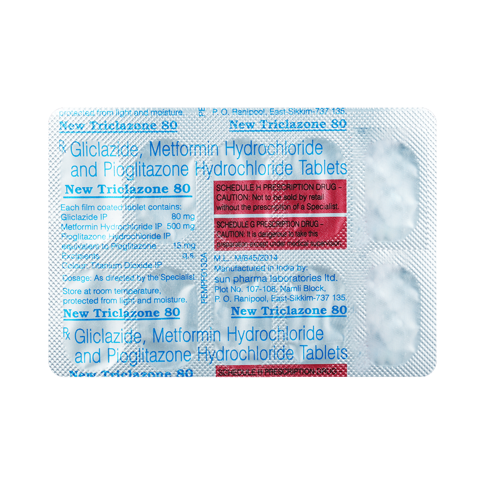 New Triclazone 80 Tablet