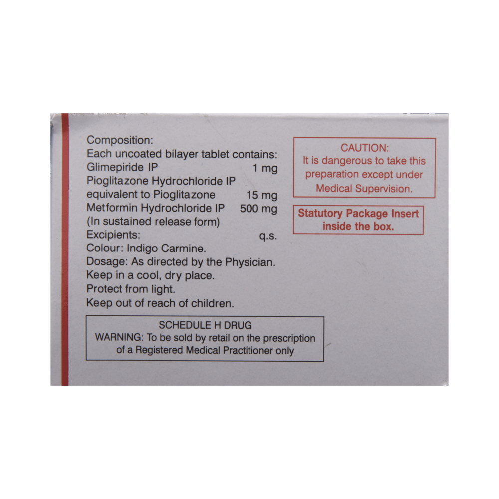 Triglimiprex 1 Tablet SR