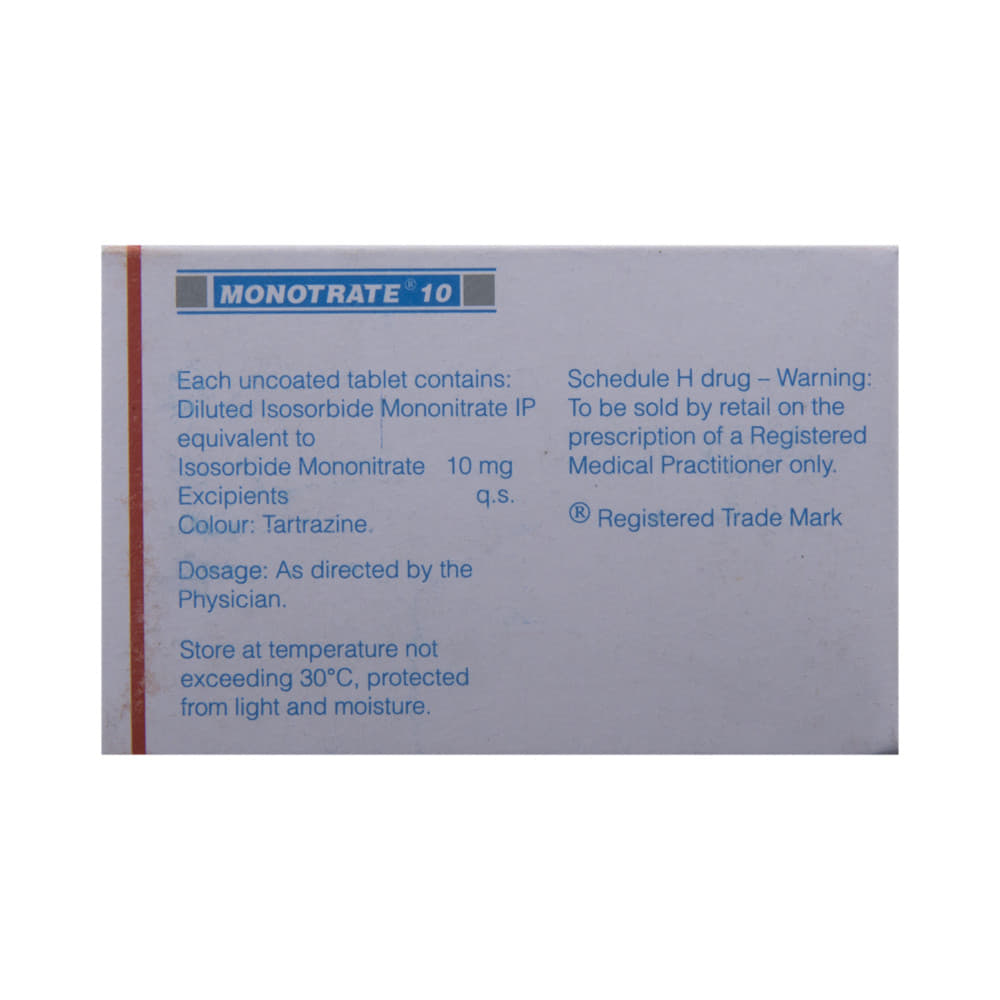 Monotrate 10 Tablet