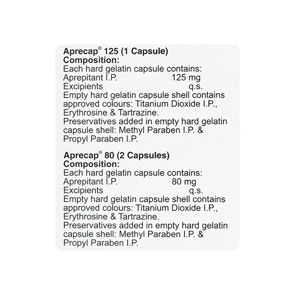 Aprecap 125/80 Capsule