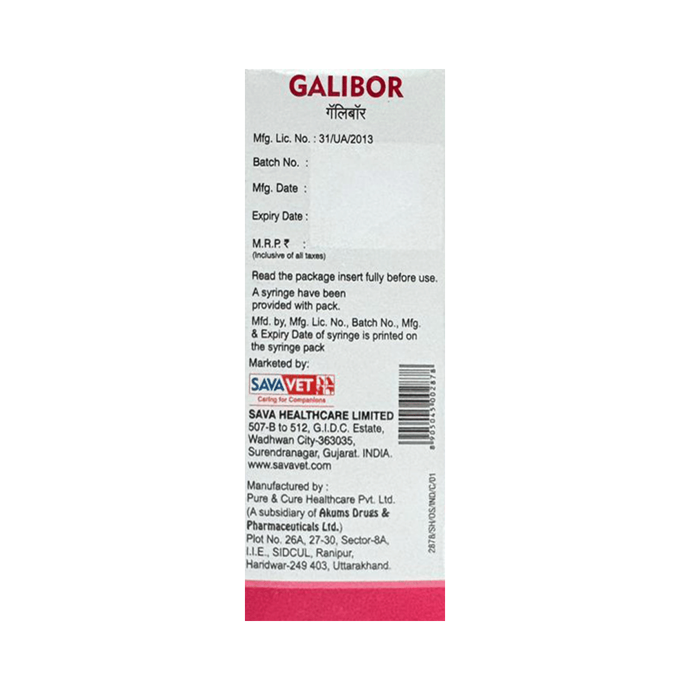 Galibor Pet Oral Suspension