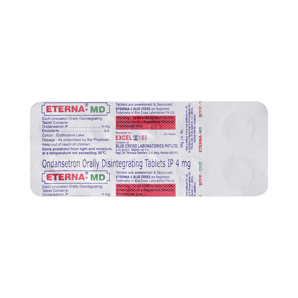 Eterna 4mg Tablet MD