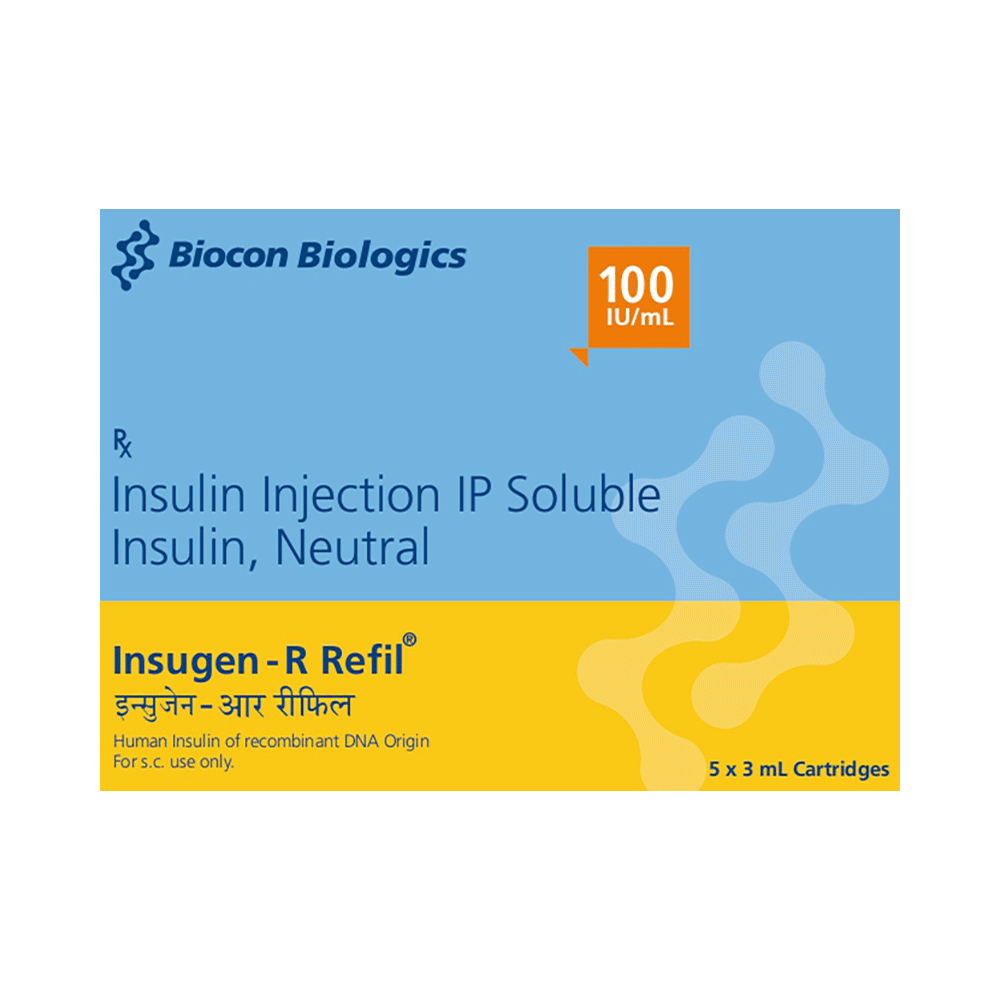 Insugen-R 100IU/ml Refil