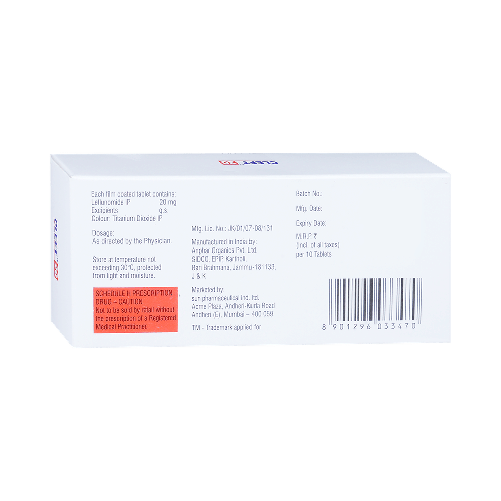 Cleft 20 Tablet
