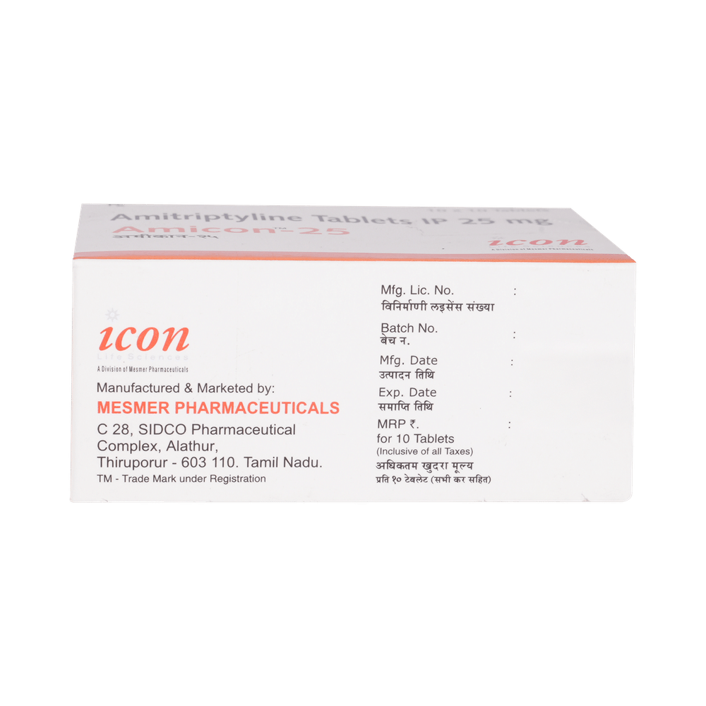 AmICON 25mg Tablet