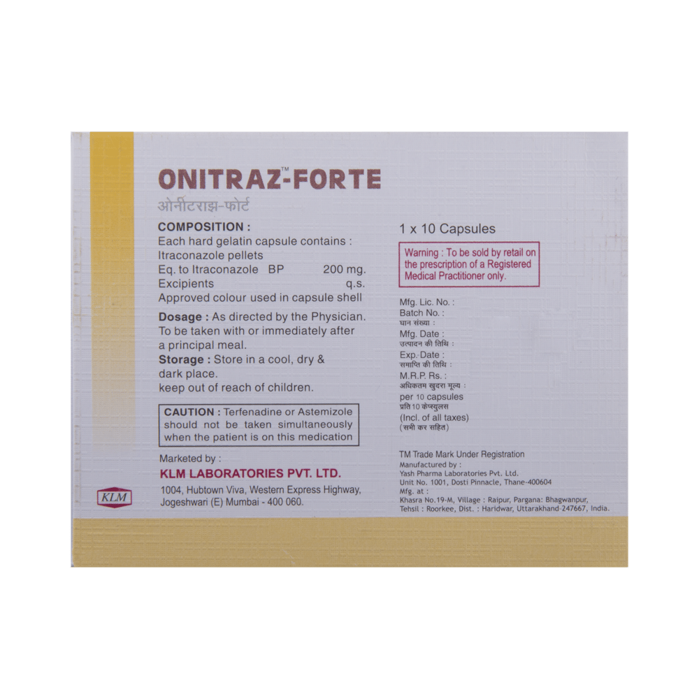 Onitraz -Forte Capsule