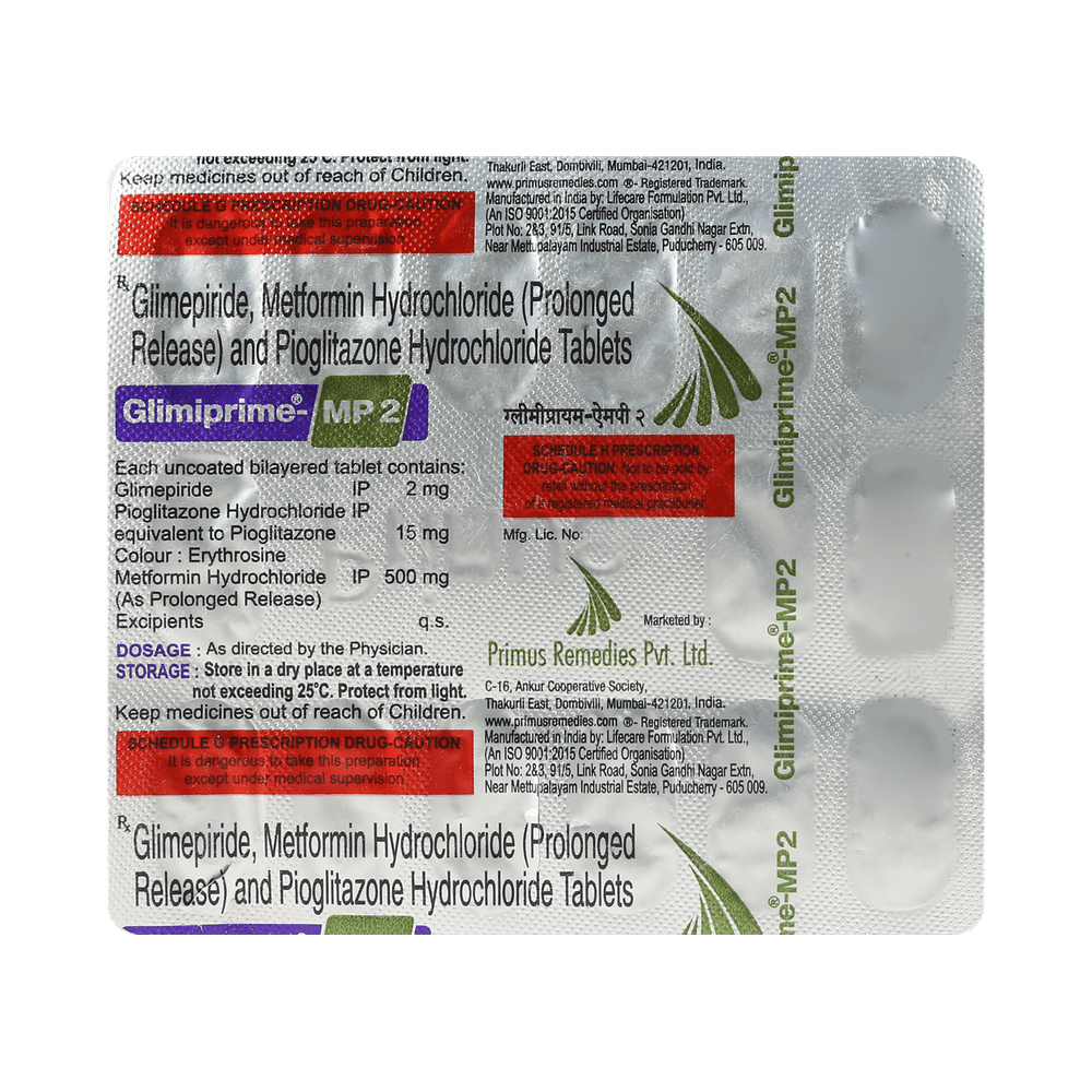 Glimiprime-MP 2 Tablet PR