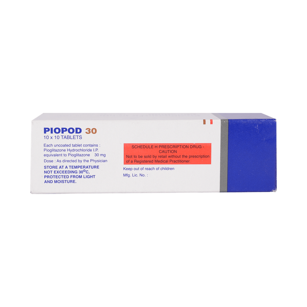 Piopod 30mg Tablet