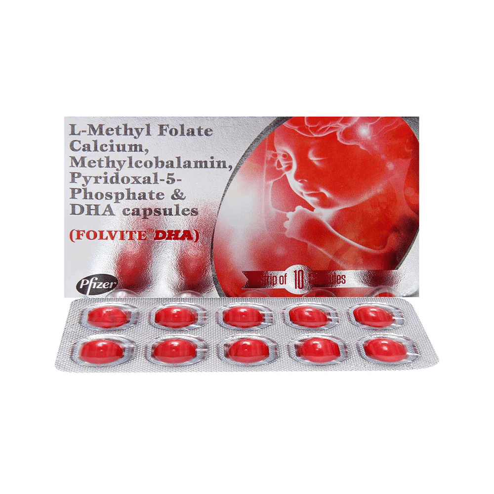 Folvite DHA Soft Gelatin Capsule