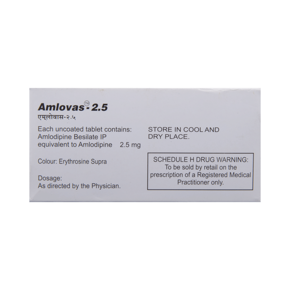 AMLOvas 2.5 Tablet