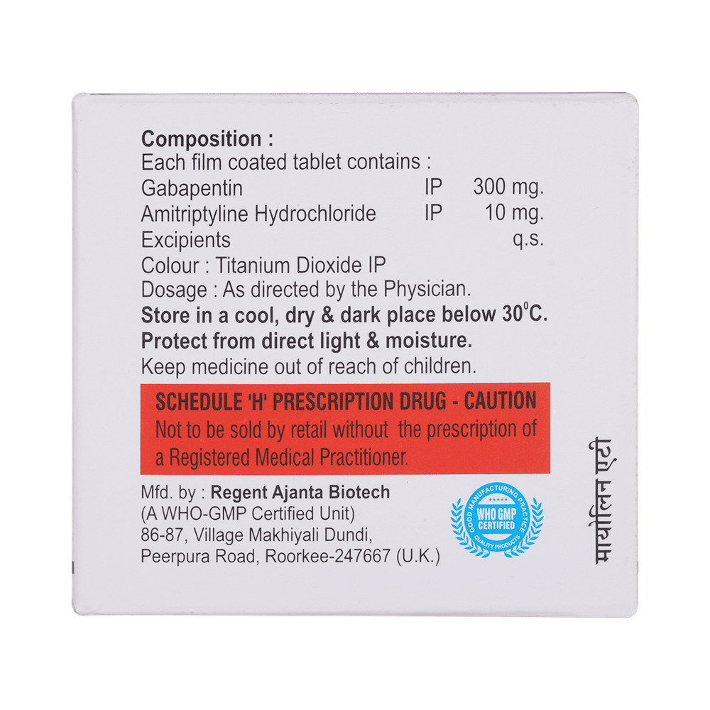 Myolin AT 300mg/10mg Tablet
