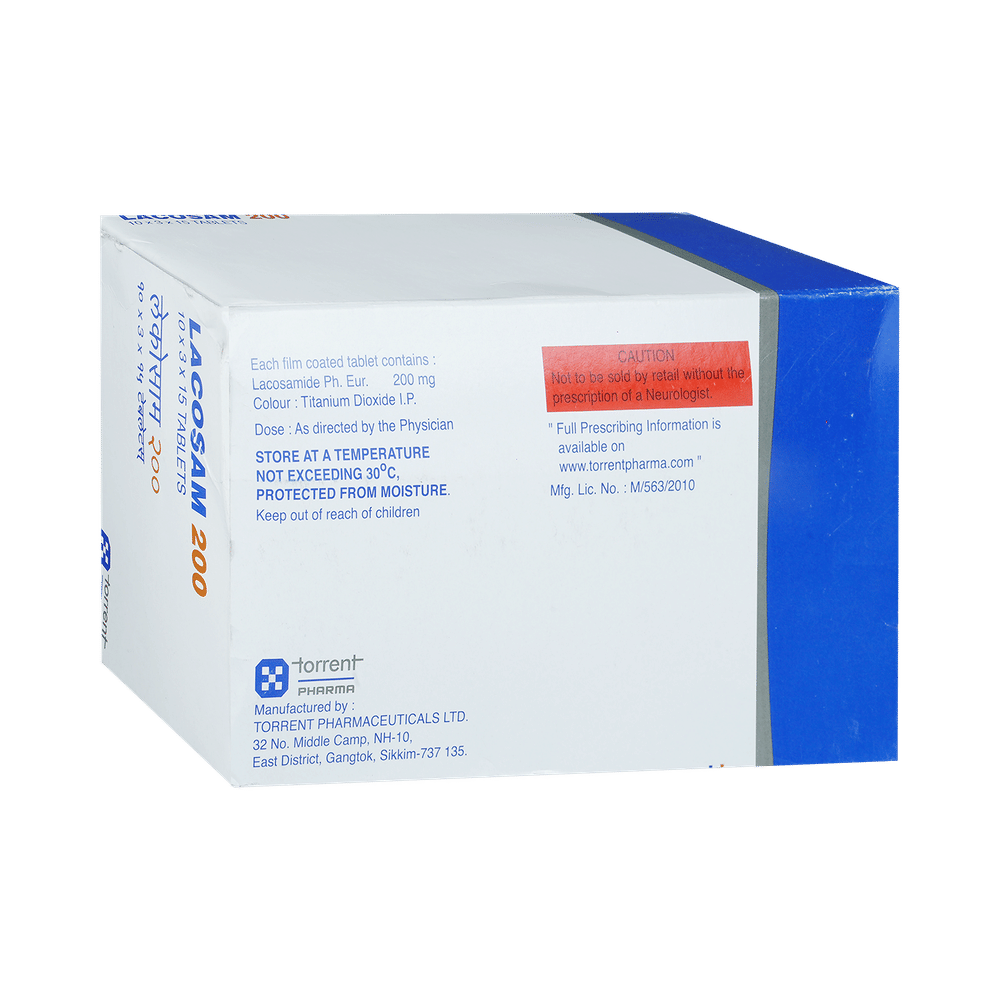 Lacosam 200 Tablet