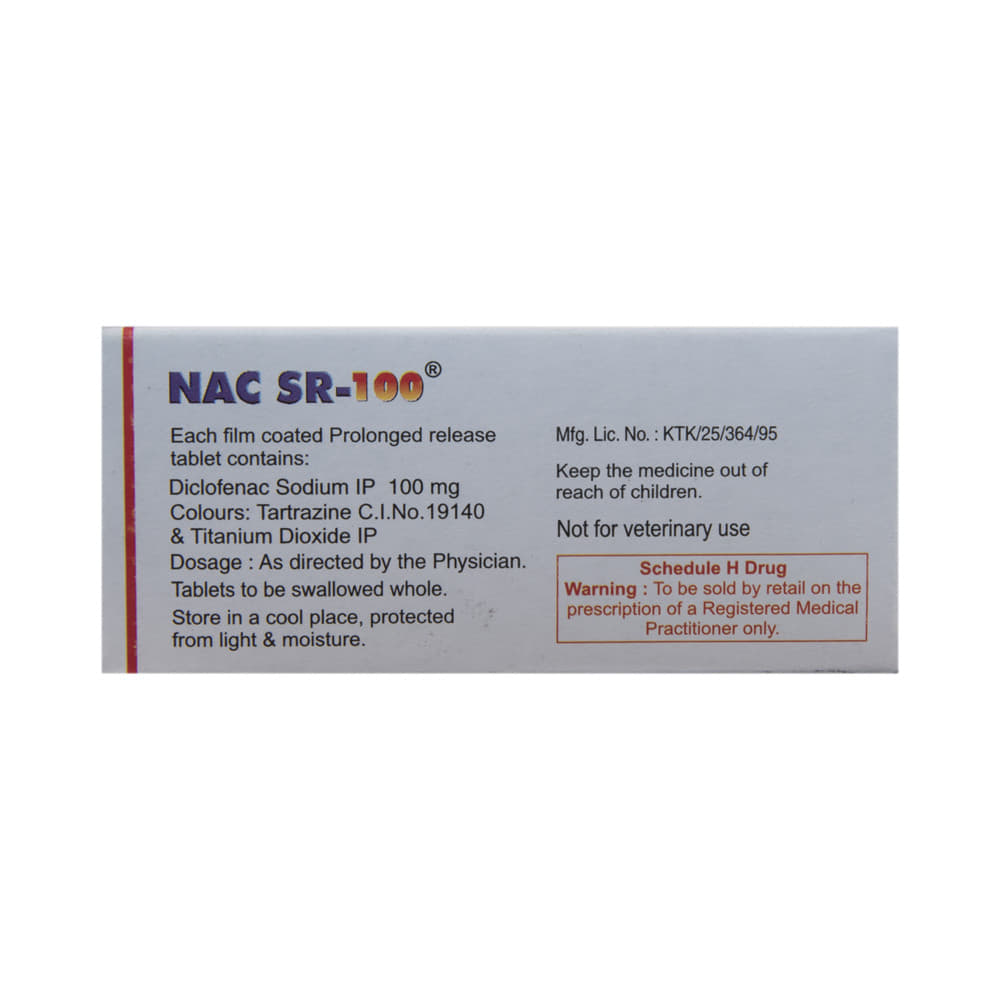 NAC SR 100 Tablet