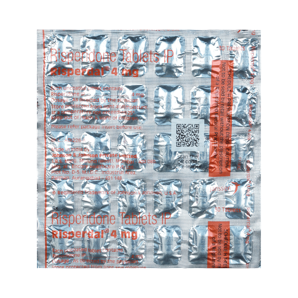 Risperdal 4mg Tablet
