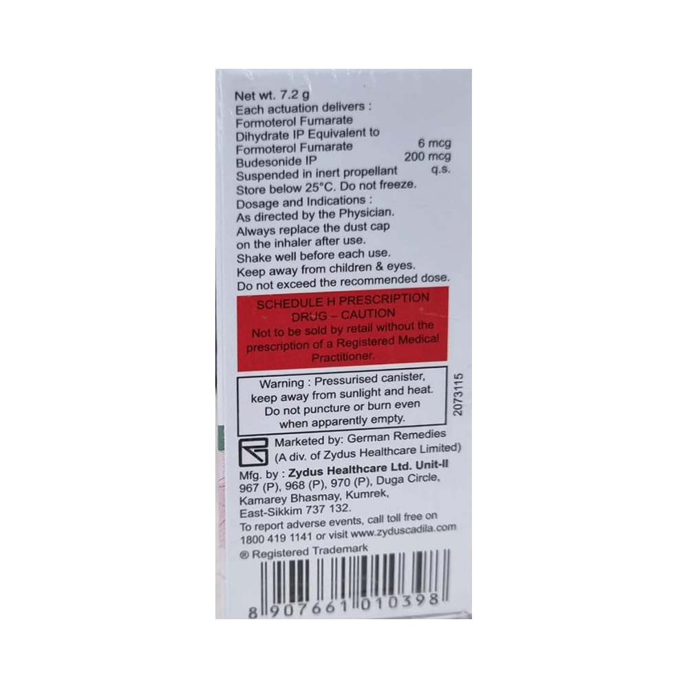 FORMOnide 200 Inhaler