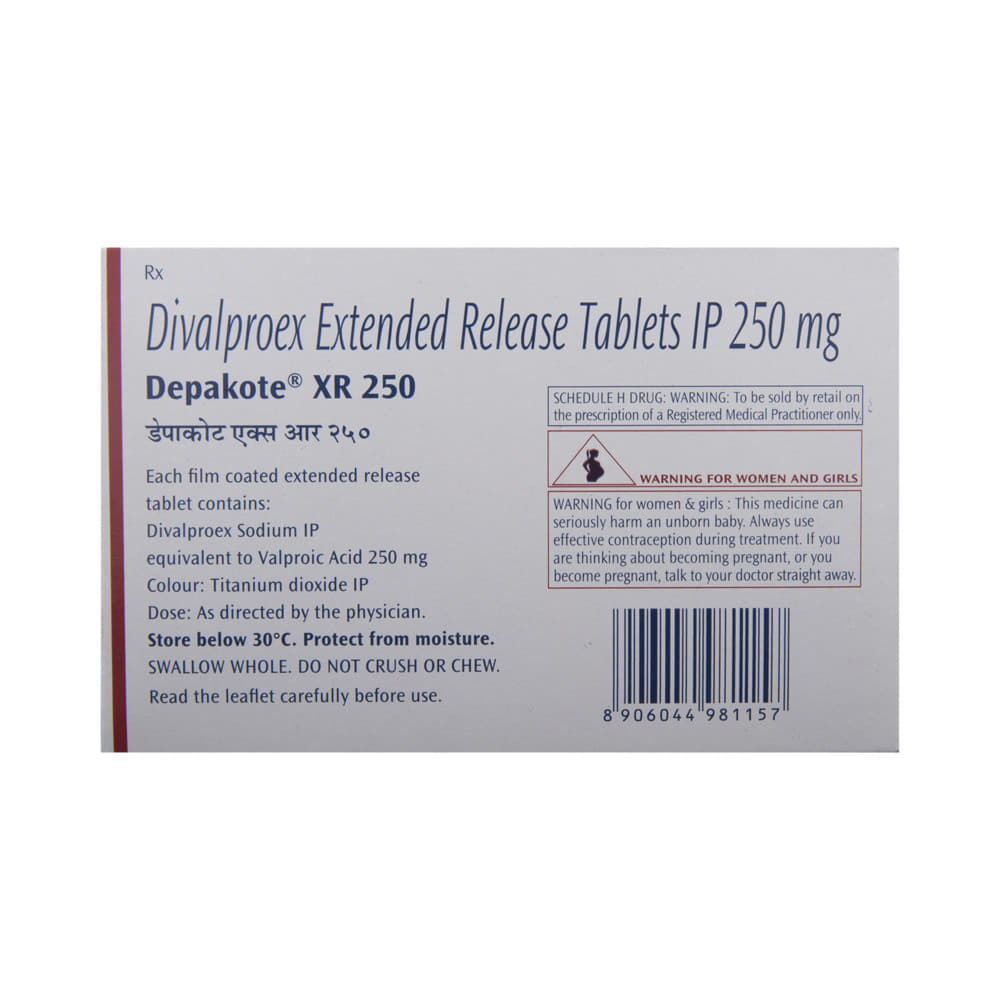 Depakote XR 250 Tablet