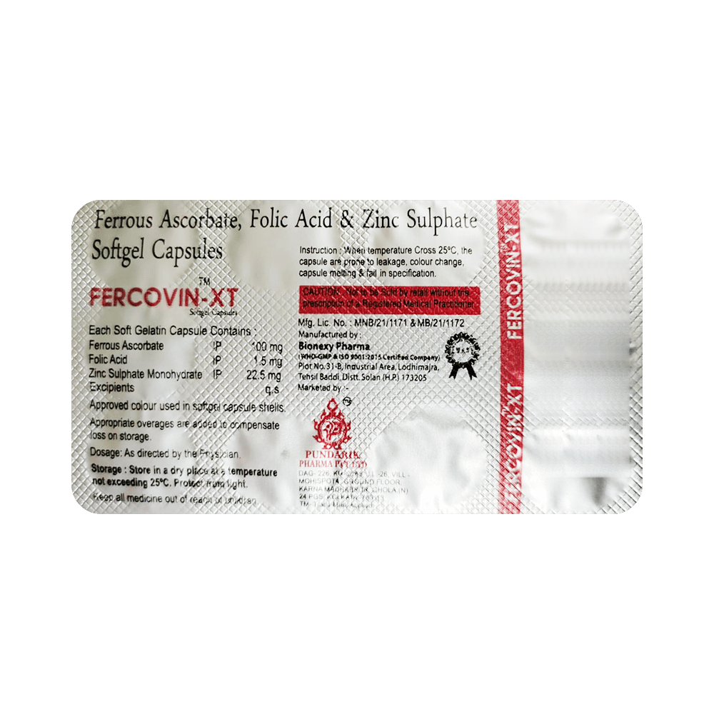 Fercovin-XT Softgel Capsule