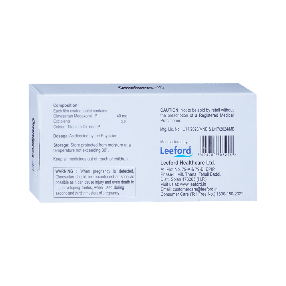 Omnipres 40 Tablet
