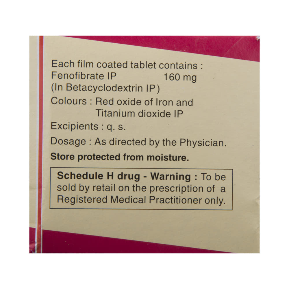 LipiCARD 160 Tablet