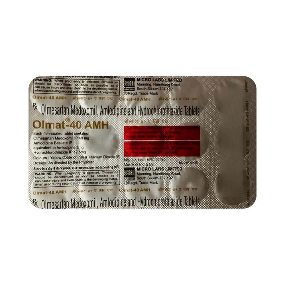 Olmat 40 AMH Tablet