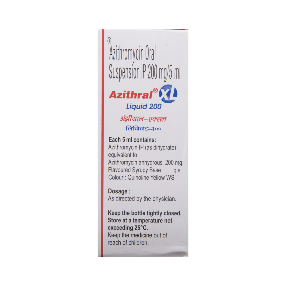 Azithral XL 200 Liquid