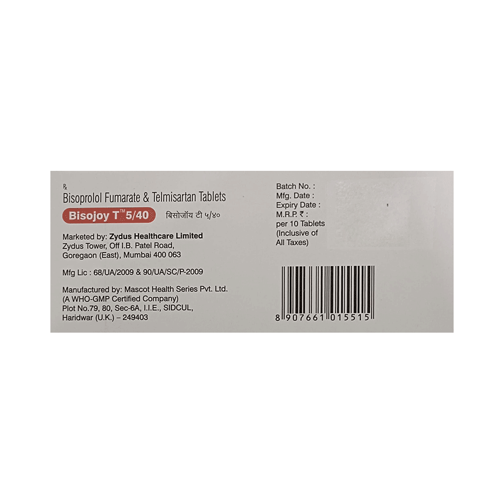 Bisojoy T 5/40 Tablet