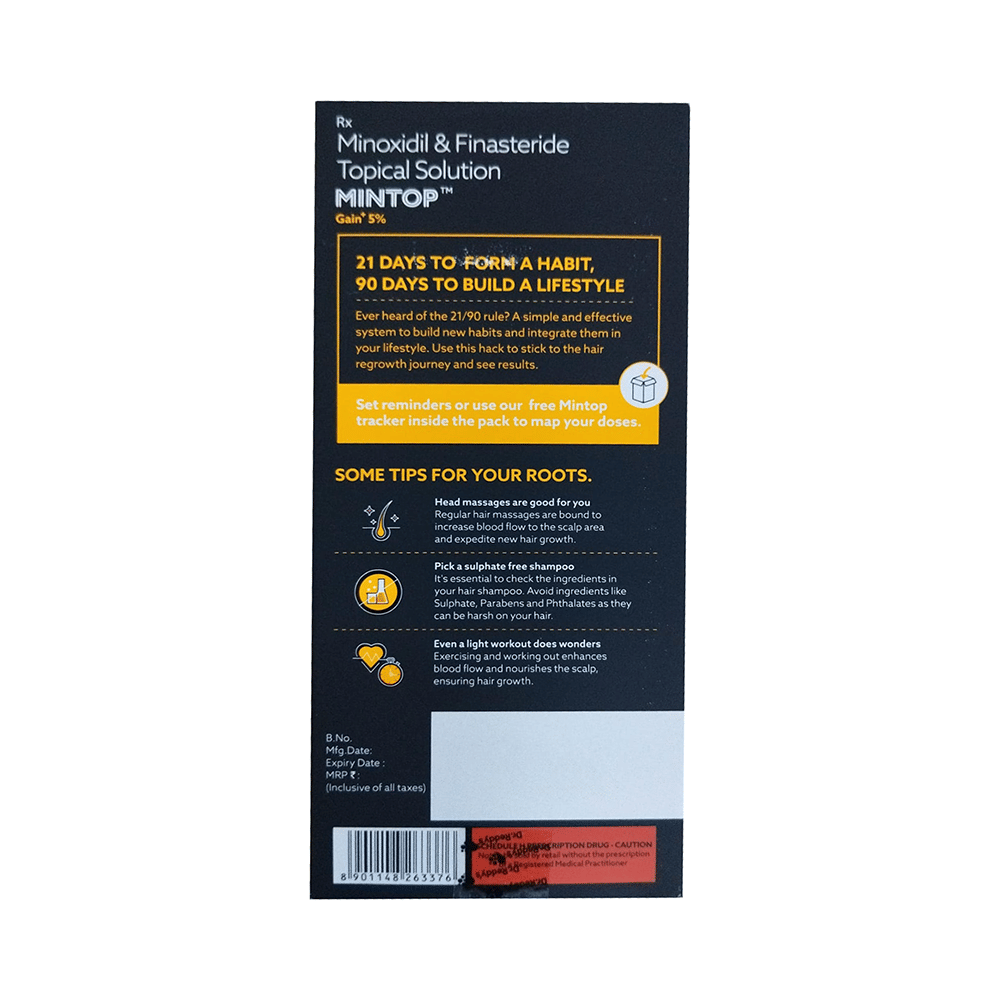 Mintop Gain 5 + Hair Regrowth Formula Kit
