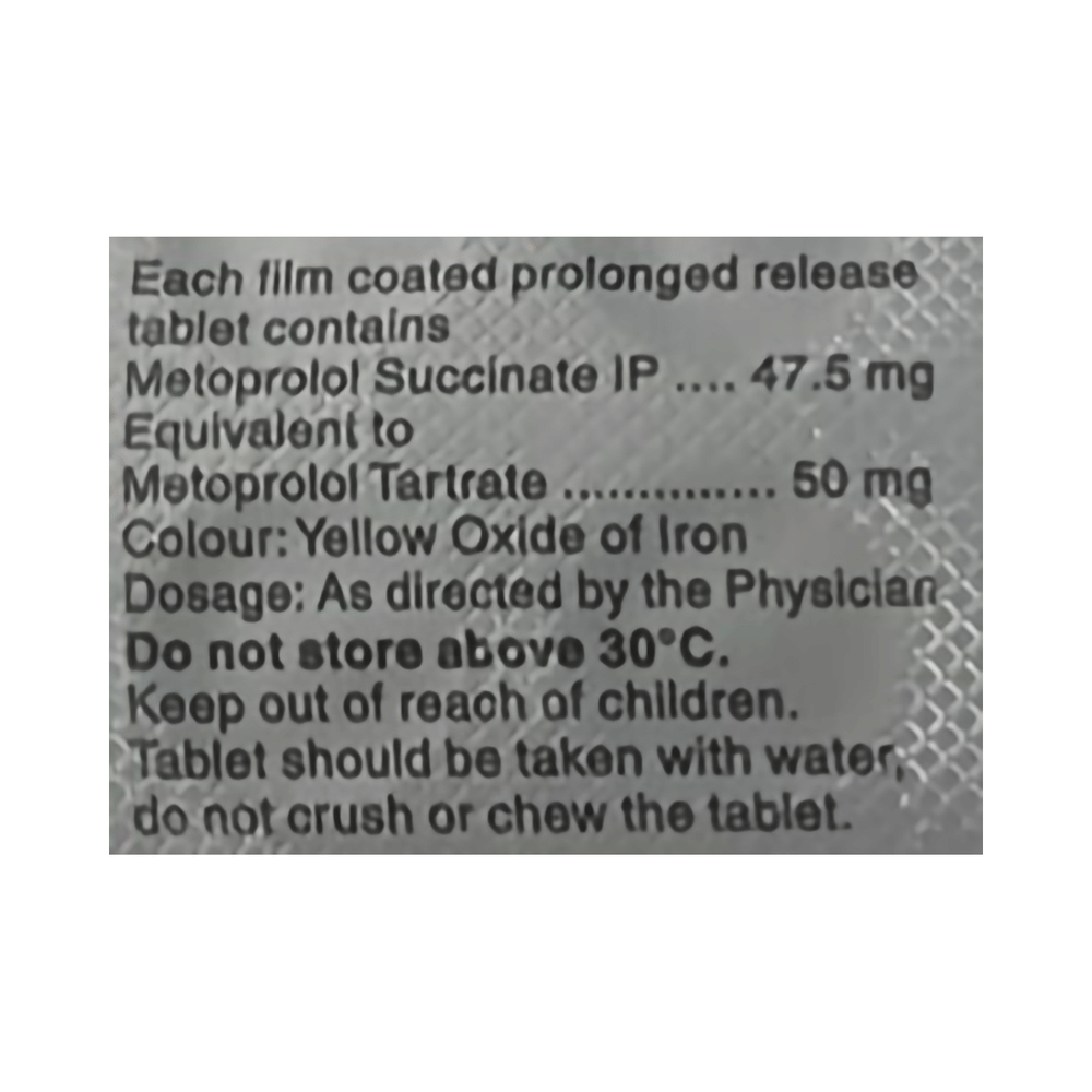 MetoLAR XT 50 Tablet
