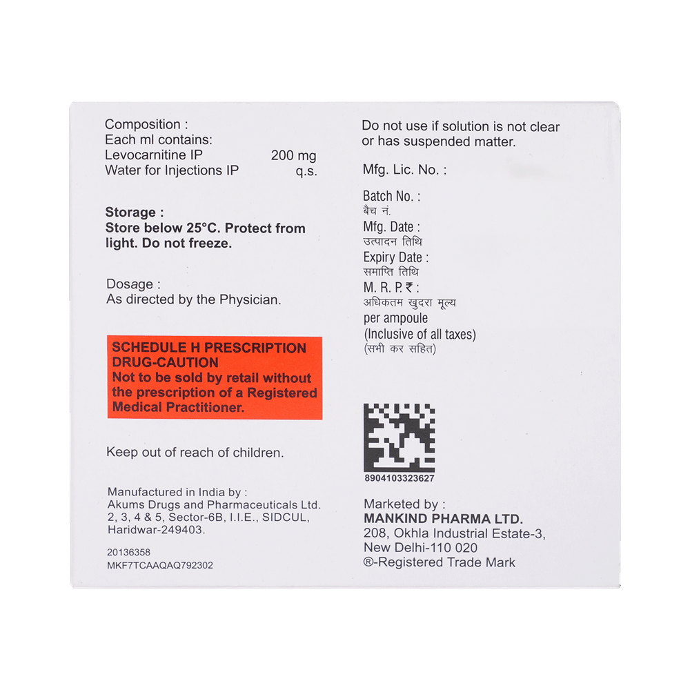 Nurokind-LC  Injection