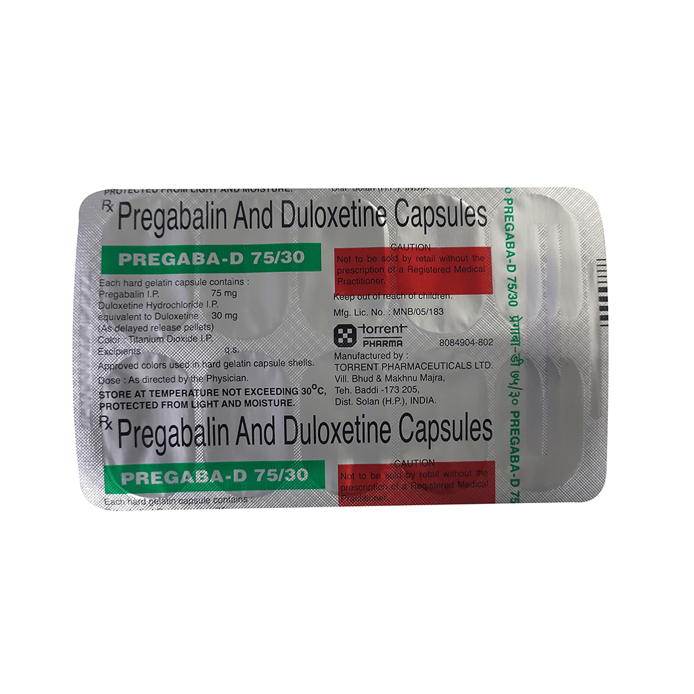 Pregaba-D 75/30 Capsule DR