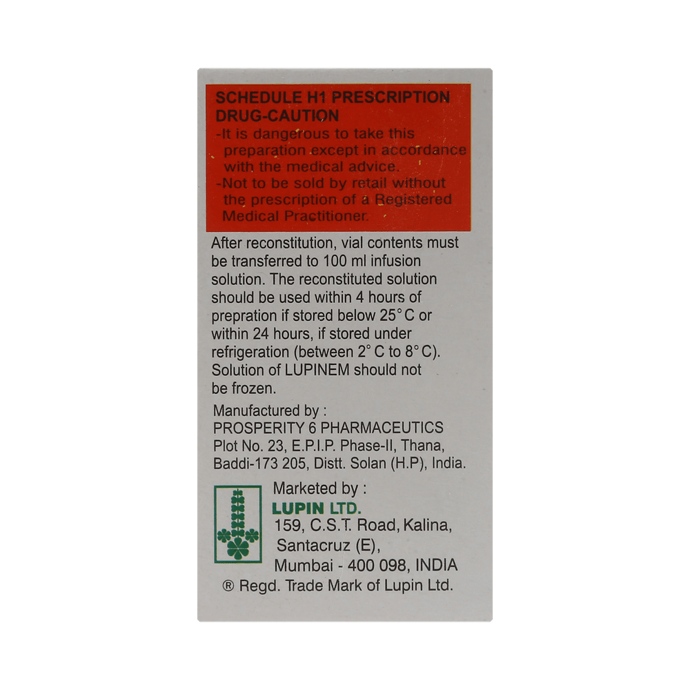 Lupinem 500mg Injection